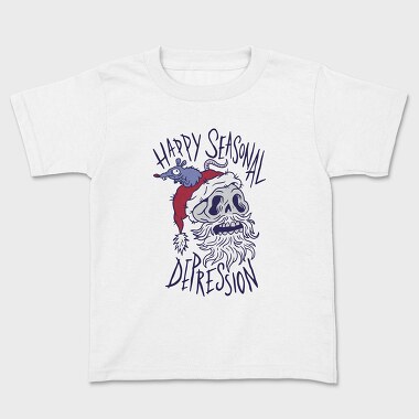 Happy Seasonal Depression, Kids' T-Shirt