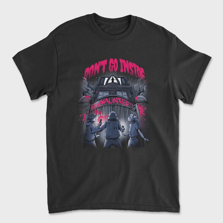 Haunted Asylum, Unisex Men's T-Shirt