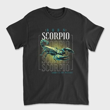 Horoscope Scorpion, Unisex Men's T-Shirt