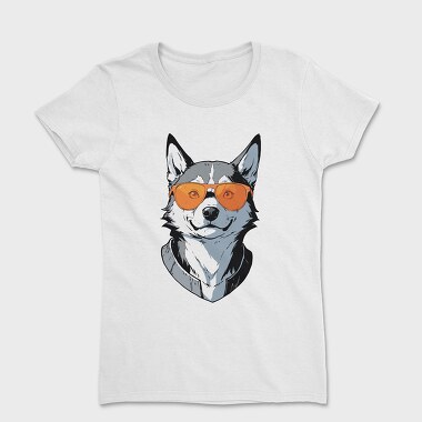 Husky Sungalsses, Women's T-Shirt