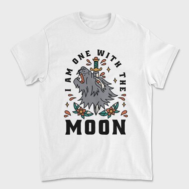I Am One With the Moon, Unisex Men's T-Shirt