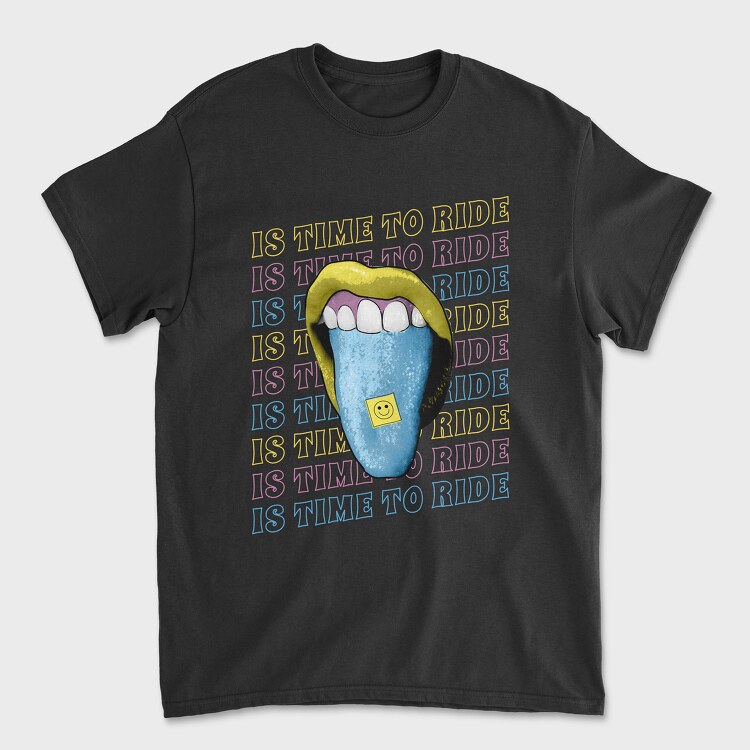 Is Time to Ride, Unisex Men's T-Shirt
