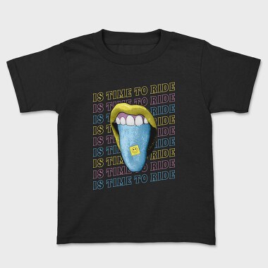 Is Time to Ride, Kids' T-Shirt