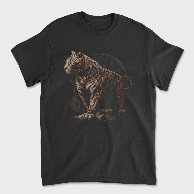 Jaguar Steampunk, Унисекс Мъжка Тениска
