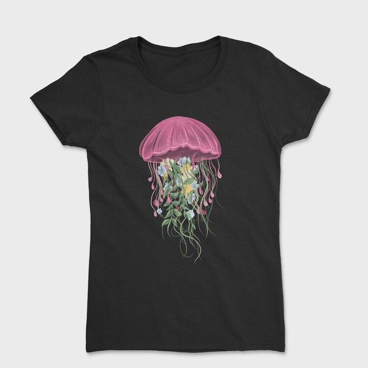 Jellyfish and Flowers, Дамска Тениска