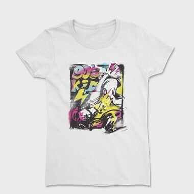 Kid Skate Graffiti, Women's T-Shirt