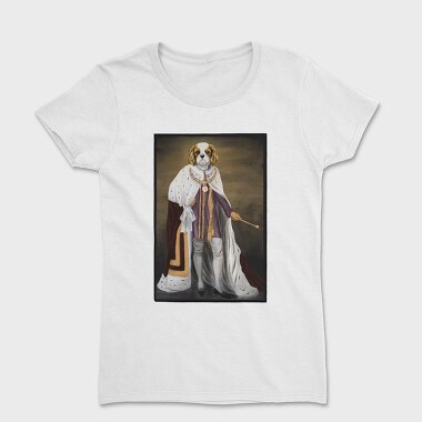 King Dog Painting Cavalier, Women's T-Shirt