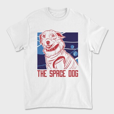Laika, Unisex Men's T-Shirt