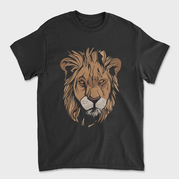 Lion Grunge, Унисекс Мъжка Тениска
