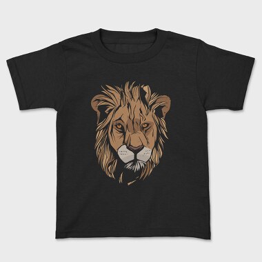 Lion Grunge, Kids' T-Shirt