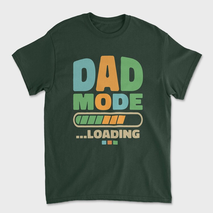 Loading Dad Mode, Unisex Men's T-Shirt
