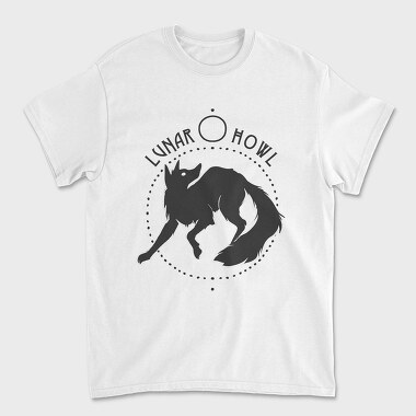 Lunar Howl, Unisex Men's T-Shirt
