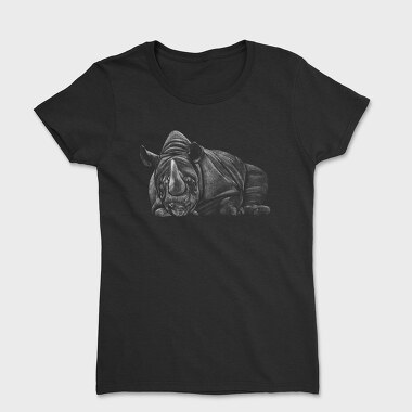 Lying Rhino, Women's T-Shirt