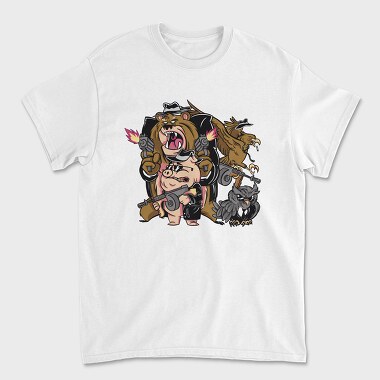 Mafia Animals, Unisex Men's T-Shirt