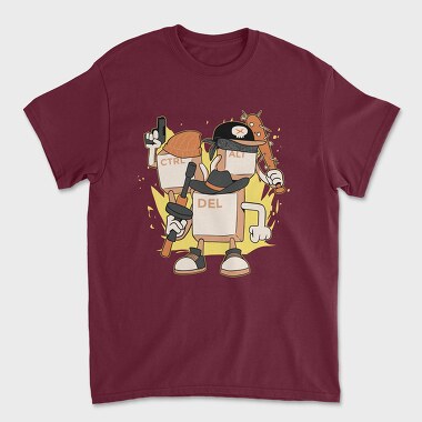 Mafia Keyboard, Unisex Men's T-Shirt