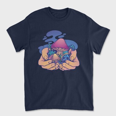 Magic Mushrooms, Unisex Men's T-Shirt
