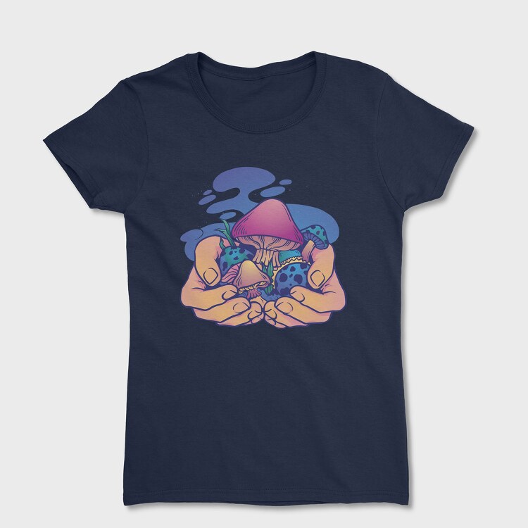 Magic Mushrooms, Women's T-Shirt