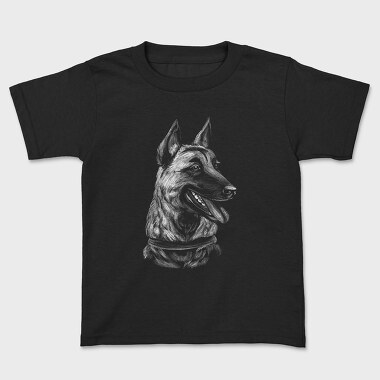 Malinois Belga Dog, Kids' T-Shirt
