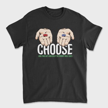 Matrix Hands Choose, Unisex Men's T-Shirt