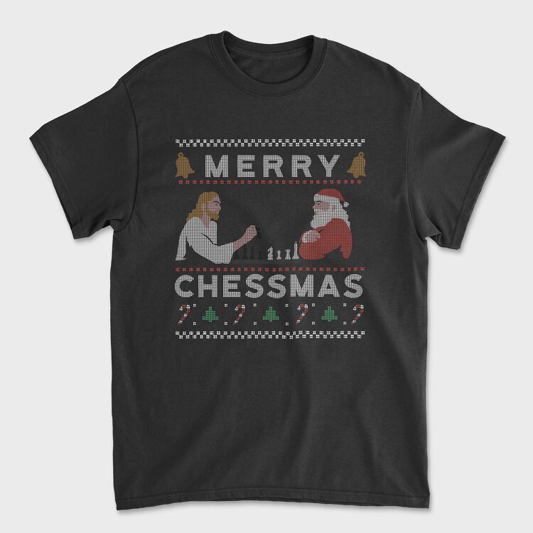 Merry Chessmas, Unisex Men's T-Shirt