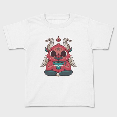 Mini Baphomet Coffee, Детска Тениска