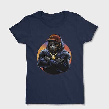 Monkey Chain Hoodie, Women's T-Shirt