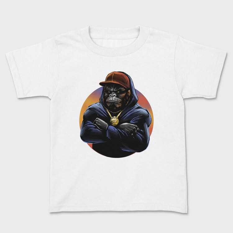Monkey Chain Hoodie, Детска Тениска