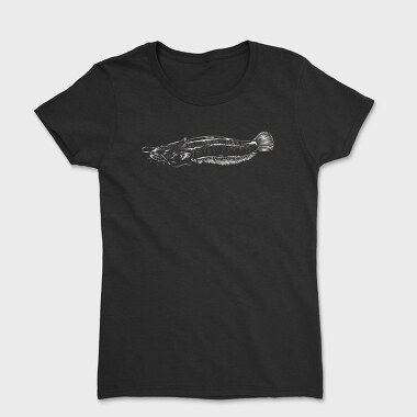 Monochrome Catfish, Women's T-Shirt
