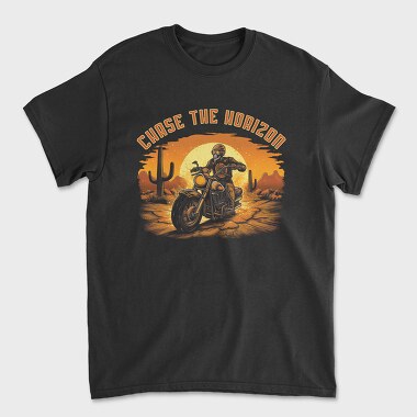 Skeletton Motorcicle, Unisex Men's T-Shirt