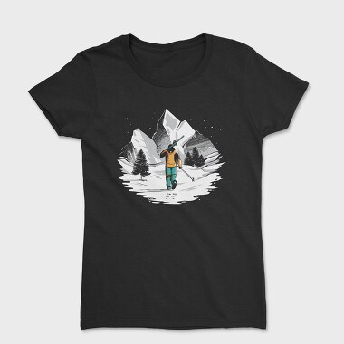 Skiing Mountain Engineering, Women's T-Shirt