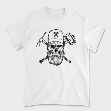Skull Hammer, Unisex Men's T-Shirt