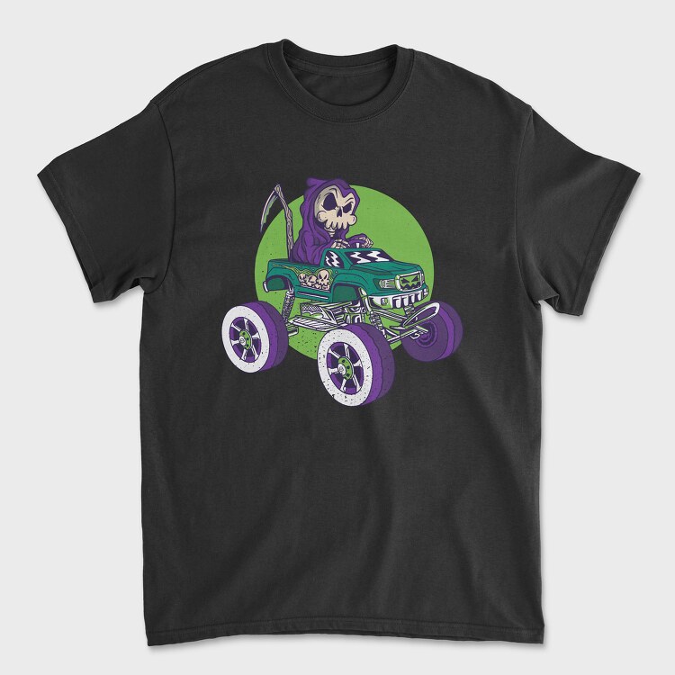 Skull Monstertruck, Unisex Men's T-Shirt