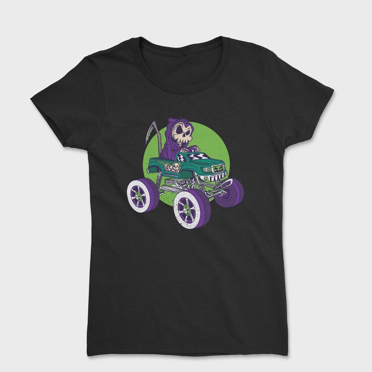 Skull Monstertruck, Women's T-Shirt