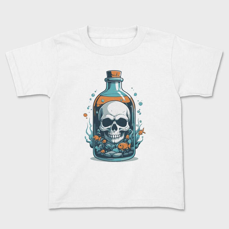Skull Poison, Kids' T-Shirt