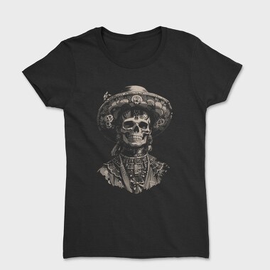 Skull Traditional, Women's T-Shirt