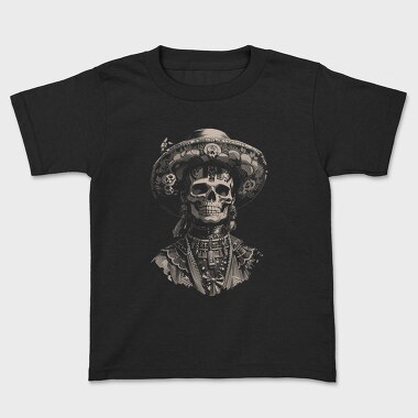 Skull Traditional, Kids' T-Shirt