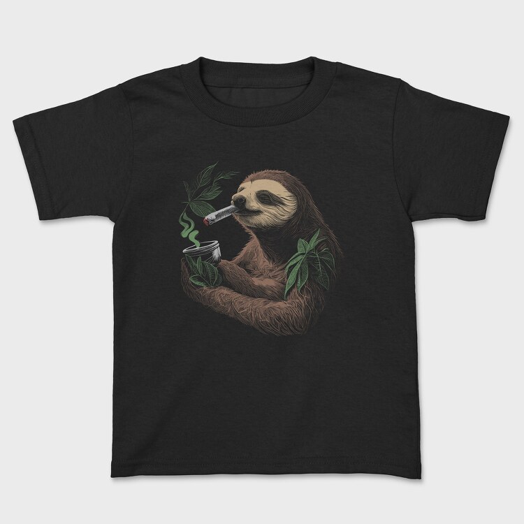 Sloth Pot, Kids' T-Shirt