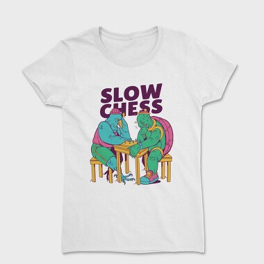 Slow Chess Turtle, Women's T-Shirt