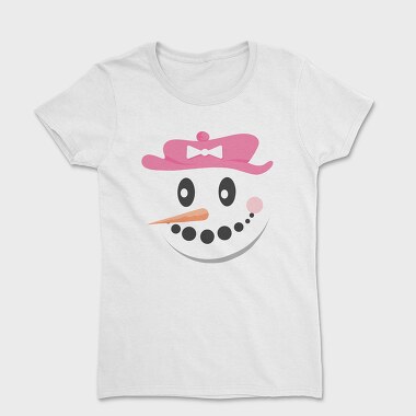 Snow Man Face 4, Women's T-Shirt