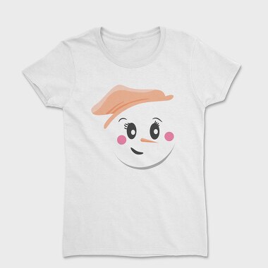 Snow Man Face 5, Women's T-Shirt