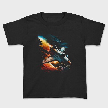 Space Shuttle Colorful, Kids' T-Shirt