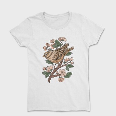 Дамска Тениска, Sparrow Cherry Blossom