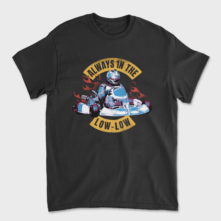 Sport Low Low Kart, Унисекс Мъжка Тениска
