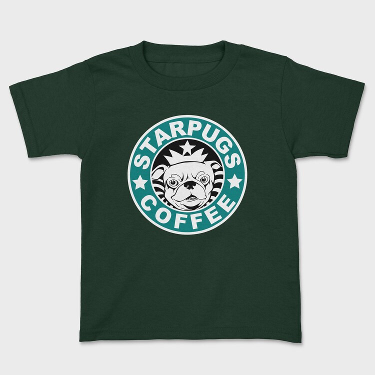 Starpugs Coffee, Kids' T-Shirt