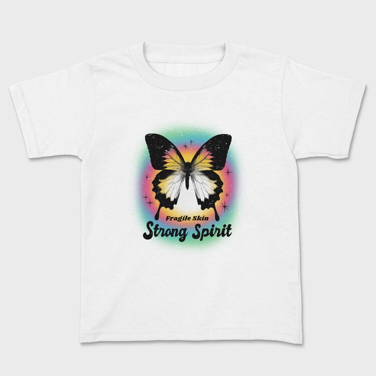 Strong Spirit Butterfly, Детска Тениска
