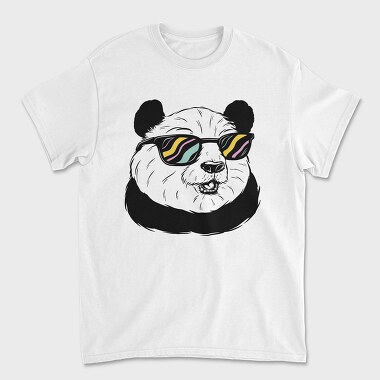 Sun Glasses Panda, Unisex Men's T-Shirt
