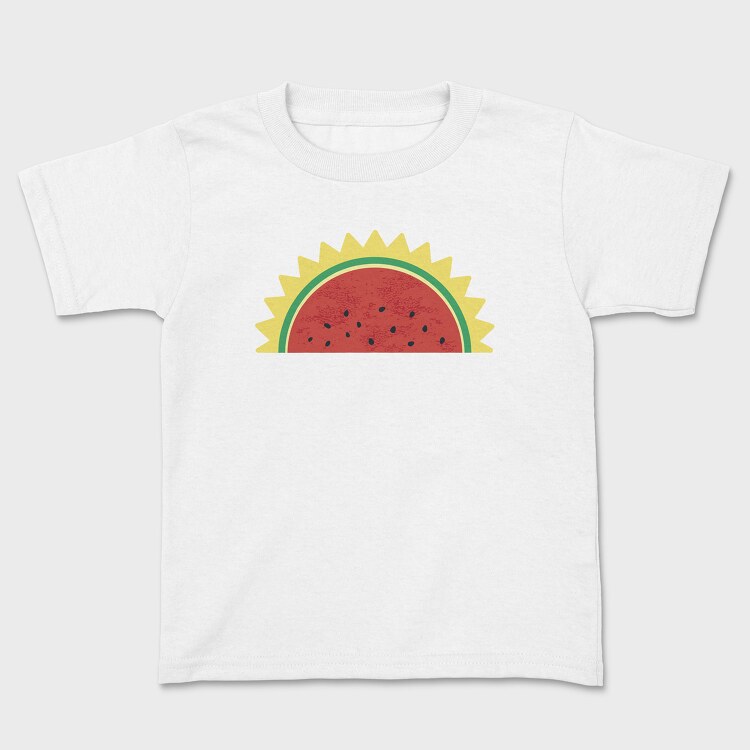 Sun Watermelon, Kids' T-Shirt