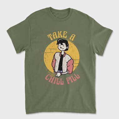 Take a Chill Pill, Unisex Men's T-Shirt