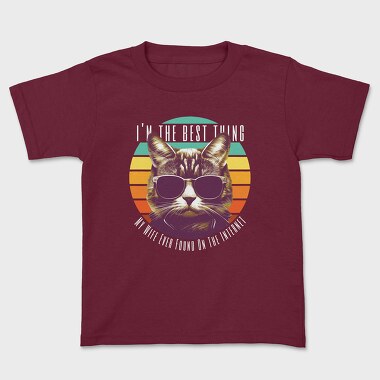 The Best Thing Cat, Kids' T-Shirt