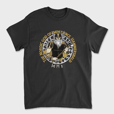 The Nordic God Viking, Unisex Men's T-Shirt